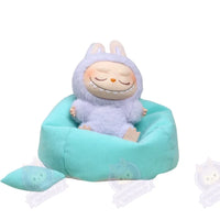 Pouf pour Labubu violet - modèle H - MaPelucheLabubu.fr | Adoptez votre Labubu : Peluches et Figurines Uniques
