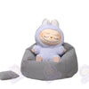 Pouf pour Labubu violet-MaPelucheLabubu.fr | Adoptez votre Labubu : Peluches et Figurines Uniques