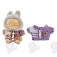 Pull en laine marron Labubu - modèle O Not Include Doll - MaPelucheLabubu.fr | Adoptez votre Labubu : Peluches et Figurines Uniques