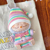 Pyjama Labubu colorés - modèle Rose / Pyjama - MaPelucheLabubu.fr | Adoptez votre Labubu : Peluches et Figurines Uniques