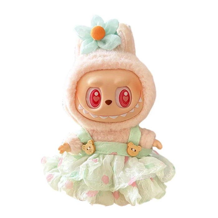 Robe cerisier Labubu-MaPelucheLabubu.fr | Adoptez votre Labubu : Peluches et Figurines Uniques