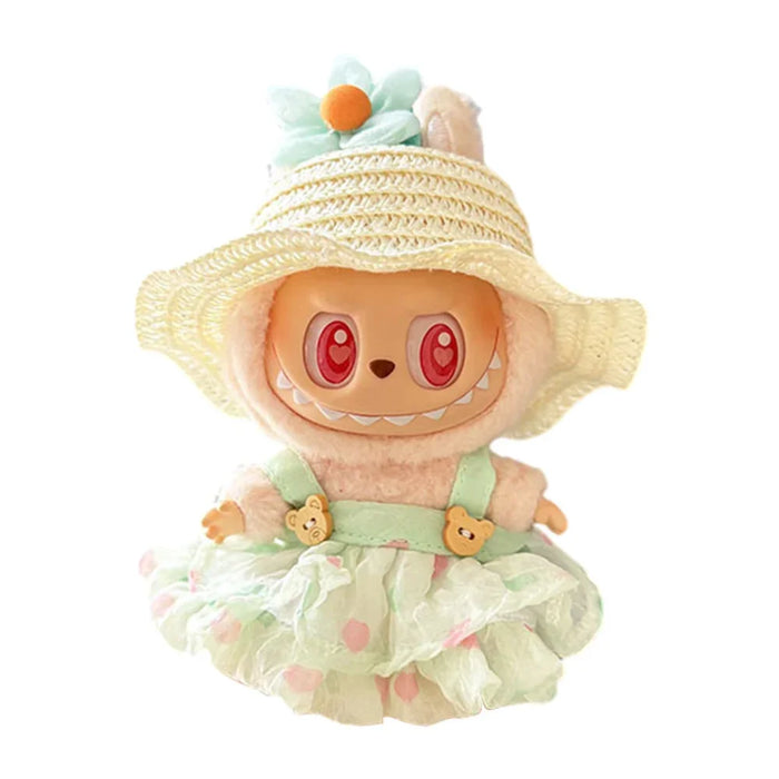 Robe cerisier Labubu-MaPelucheLabubu.fr | Adoptez votre Labubu : Peluches et Figurines Uniques