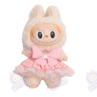 Robe labubu accessoires  17 cm - modèle Orange / 15 / 17 cm - MaPelucheLabubu.fr | Adoptez votre Labubu : Peluches et Figurines Uniques