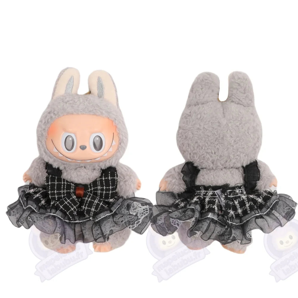 Robe labubu accessoires 17 cm-MaPelucheLabubu.fr | Adoptez votre Labubu : Peluches et Figurines Uniques