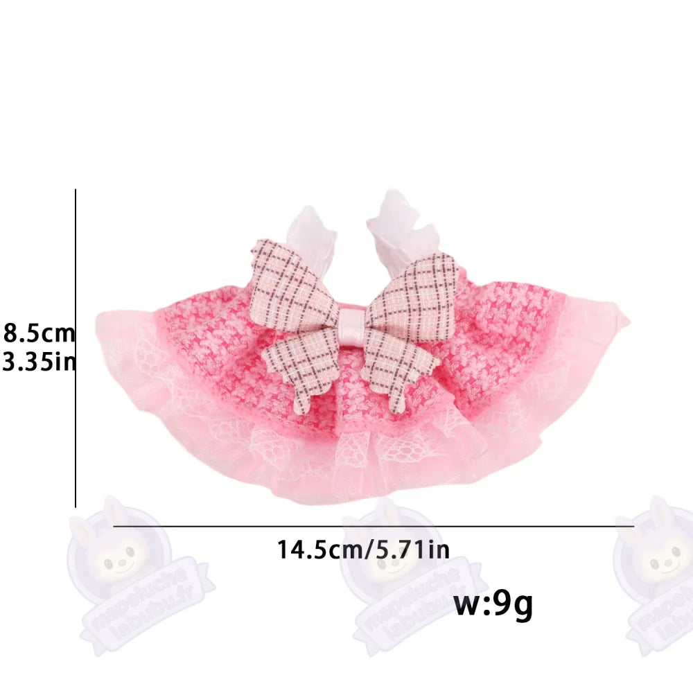 Robe labubu accessoires 17 cm-MaPelucheLabubu.fr | Adoptez votre Labubu : Peluches et Figurines Uniques