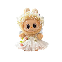 Robe de marié pour Labubu - MaPelucheLabubu.fr | Adoptez votre Labubu : Peluches et Figurines Uniques