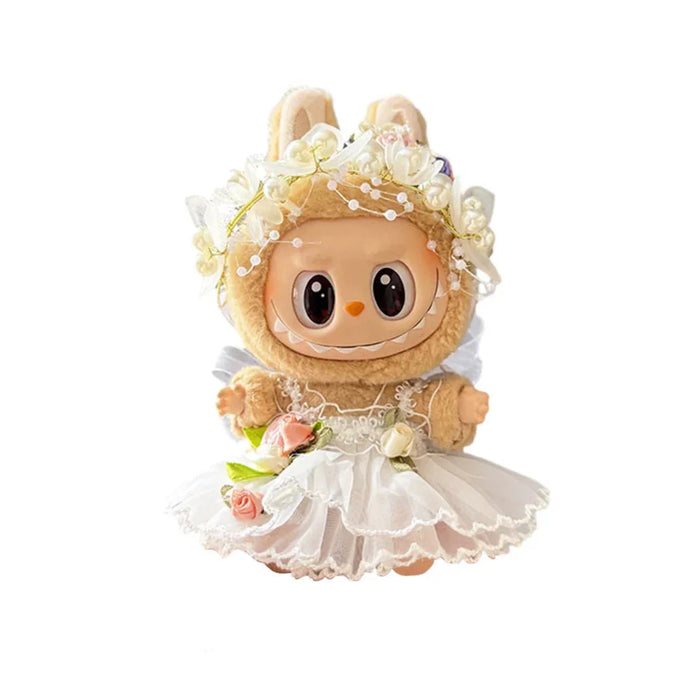Robe de marié pour Labubu-MaPelucheLabubu.fr | Adoptez votre Labubu : Peluches et Figurines Uniques