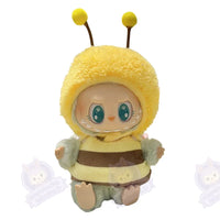 Robe & Nœud Vintage Labubu - modèle B - MaPelucheLabubu.fr | Adoptez votre Labubu : Peluches et Figurines Uniques