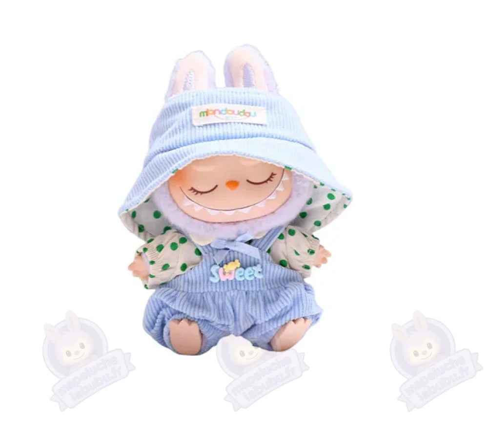 Salopette Sweet pour Labubu-MaPelucheLabubu.fr | Adoptez votre Labubu : Peluches et Figurines Uniques