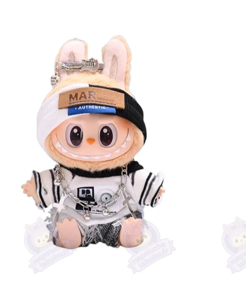 Salopette Sweet pour Labubu-MaPelucheLabubu.fr | Adoptez votre Labubu : Peluches et Figurines Uniques