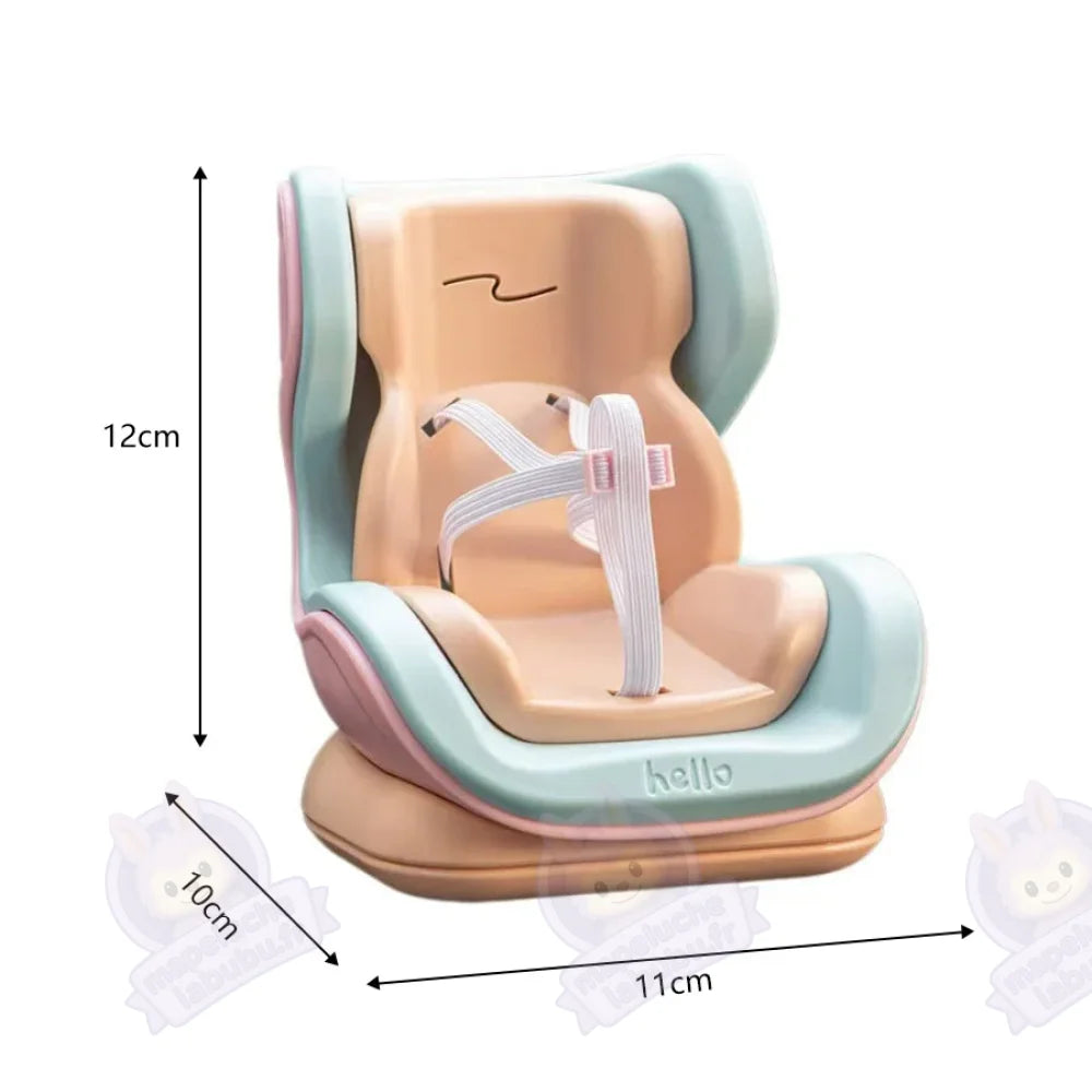 Siège auto Hello Labubu-MaPelucheLabubu.fr | Adoptez votre Labubu : Peluches et Figurines Uniques