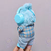 Tenue complète jean's labubu-MaPelucheLabubu.fr | Adoptez votre Labubu : Peluches et Figurines Uniques