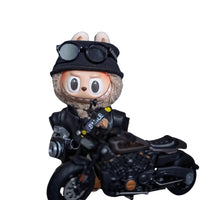 Tenue complète labubu avec monocycle-MaPelucheLabubu.fr | Adoptez votre Labubu : Peluches et Figurines Uniques