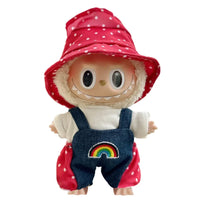 Tenue Labubu arc en ciel - MaPelucheLabubu.fr | Adoptez votre Labubu : Peluches et Figurines Uniques