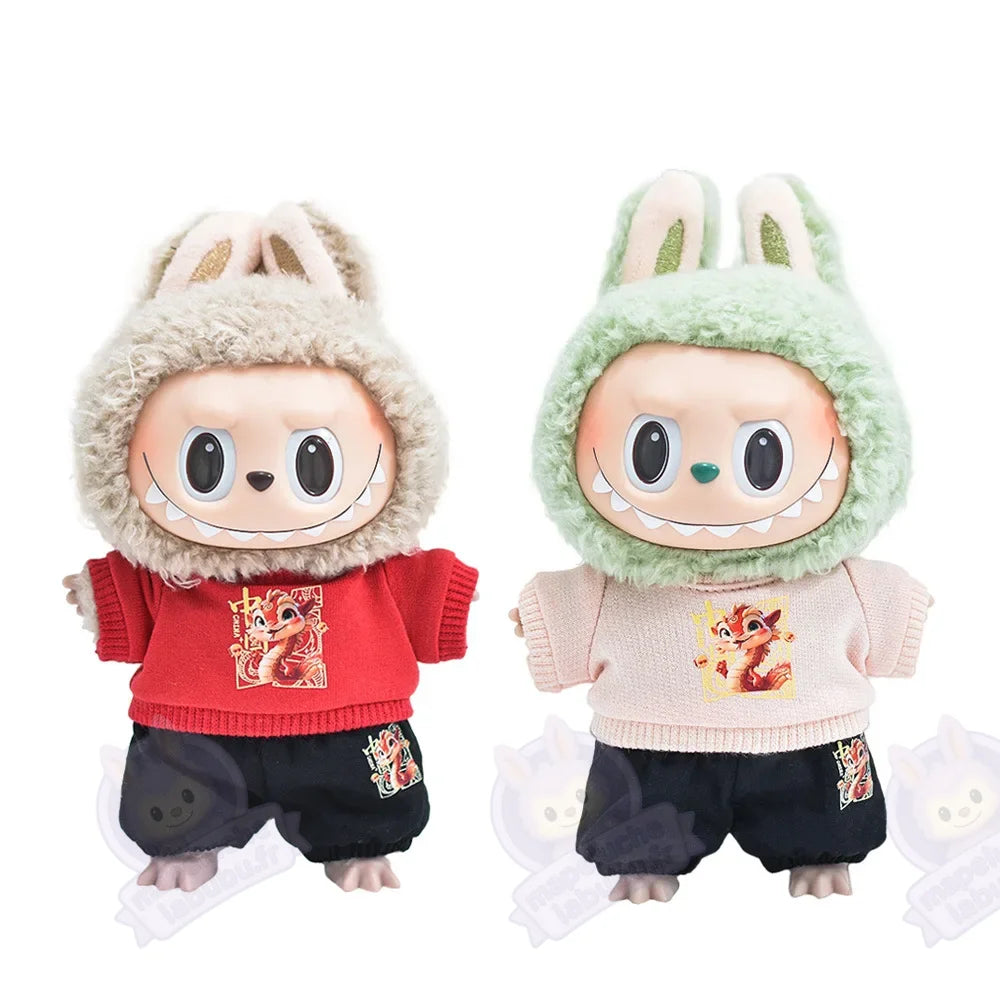 Tenue labubu décontracté-MaPelucheLabubu.fr | Adoptez votre Labubu : Peluches et Figurines Uniques