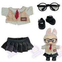 Tenue Labubu étudiant - modèle 6 - MaPelucheLabubu.fr | Adoptez votre Labubu : Peluches et Figurines Uniques