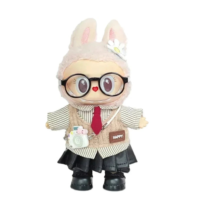 Tenue Labubu étudiant-MaPelucheLabubu.fr | Adoptez votre Labubu : Peluches et Figurines Uniques
