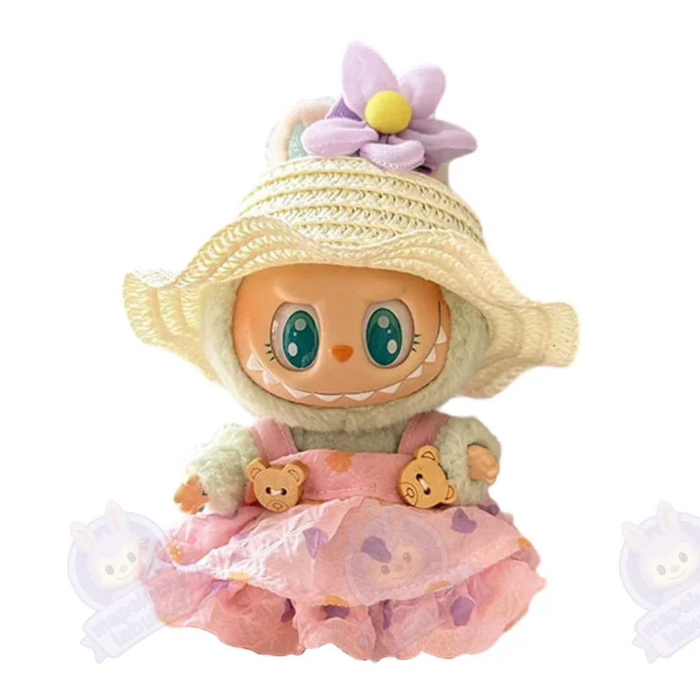 Robe cerisier Labubu-MaPelucheLabubu.fr | Adoptez votre Labubu : Peluches et Figurines Uniques