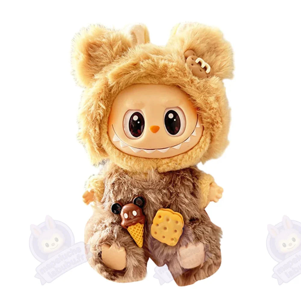 Robe cerisier Labubu-MaPelucheLabubu.fr | Adoptez votre Labubu : Peluches et Figurines Uniques