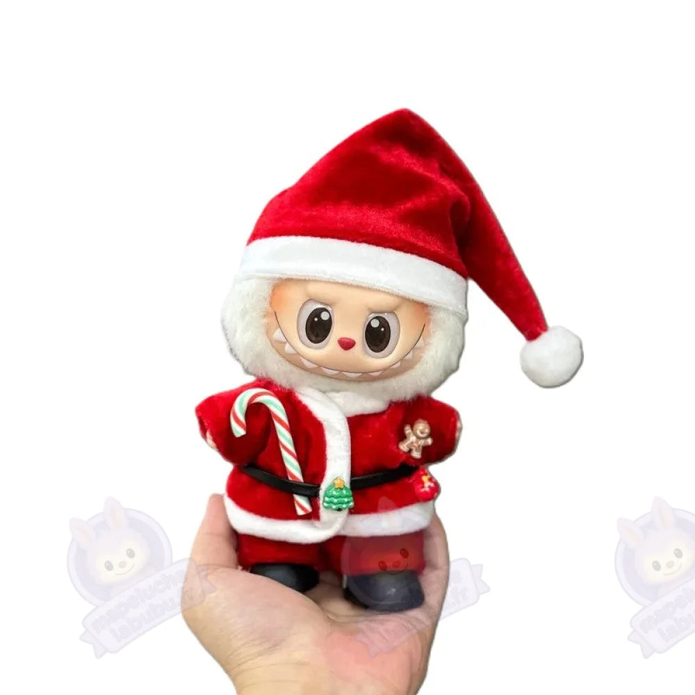 Tenue de noël pour Labubu-MaPelucheLabubu.fr | Adoptez votre Labubu : Peluches et Figurines Uniques