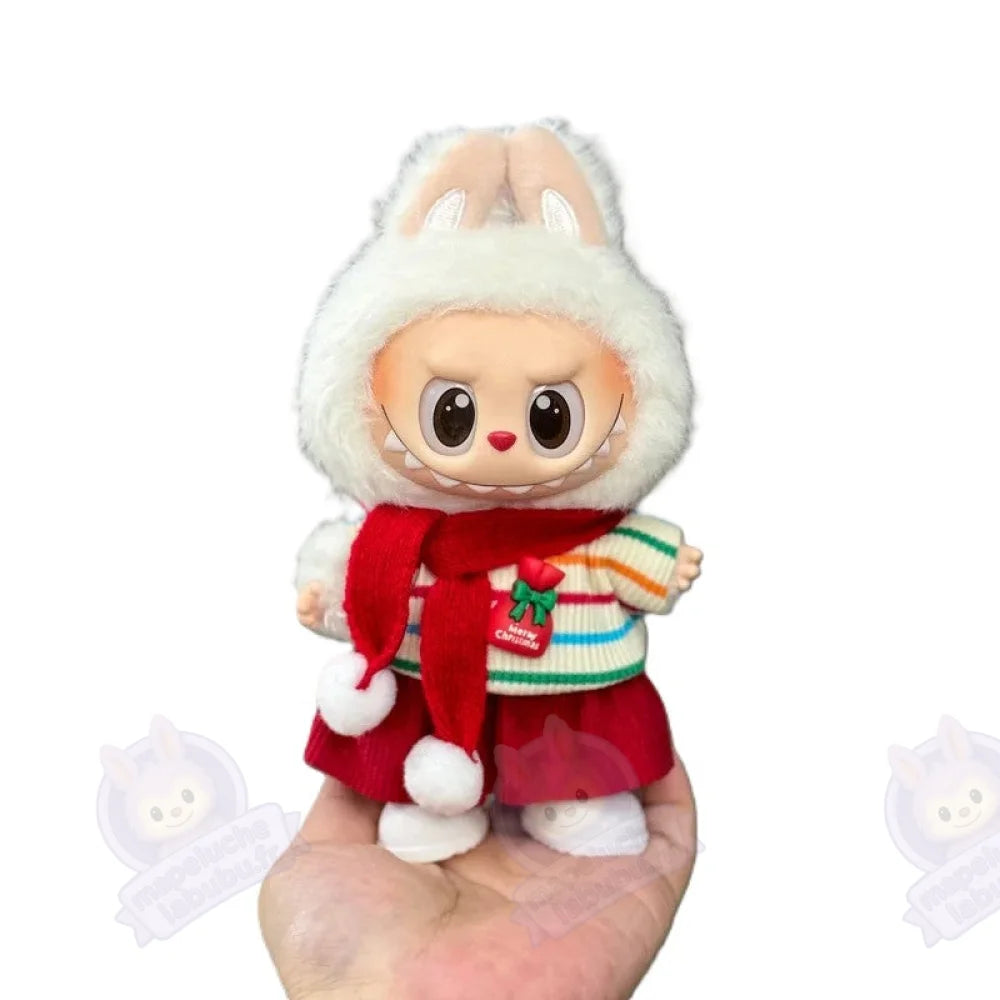 Tenue de noël pour Labubu-MaPelucheLabubu.fr | Adoptez votre Labubu : Peluches et Figurines Uniques