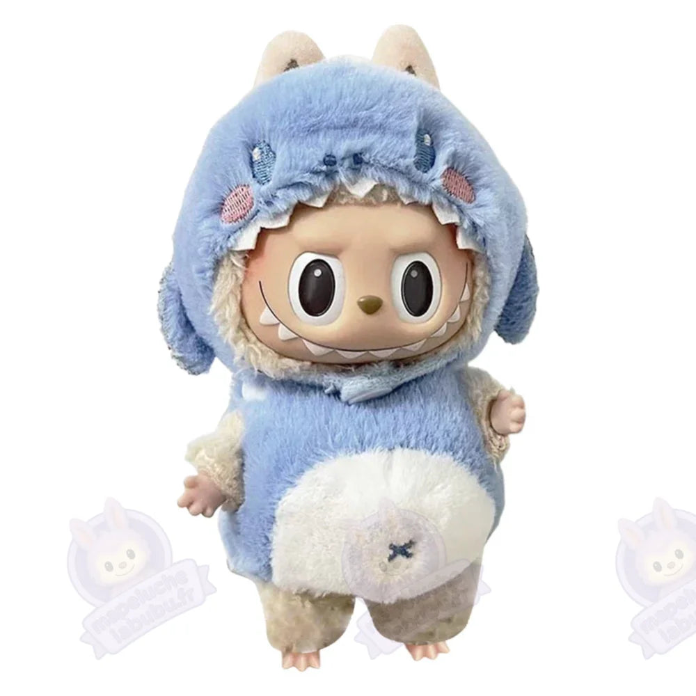 Combinaison requin Labubu-MaPelucheLabubu.fr | Adoptez votre Labubu : Peluches et Figurines Uniques