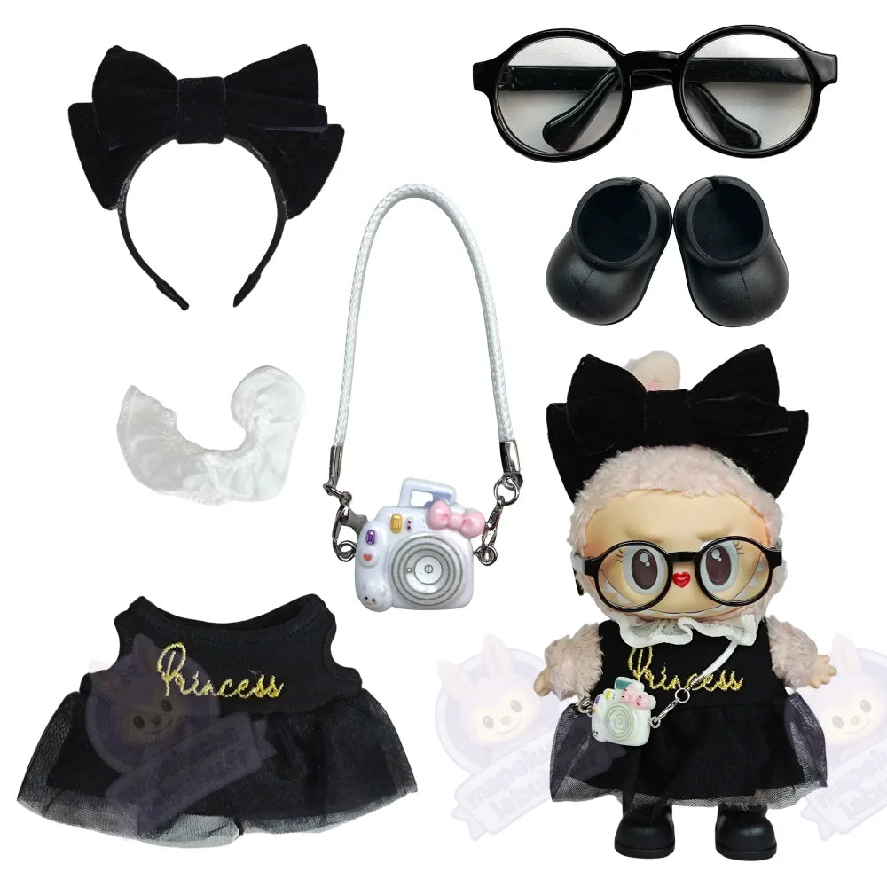 Tenue princesse Labubu-MaPelucheLabubu.fr | Adoptez votre Labubu : Peluches et Figurines Uniques