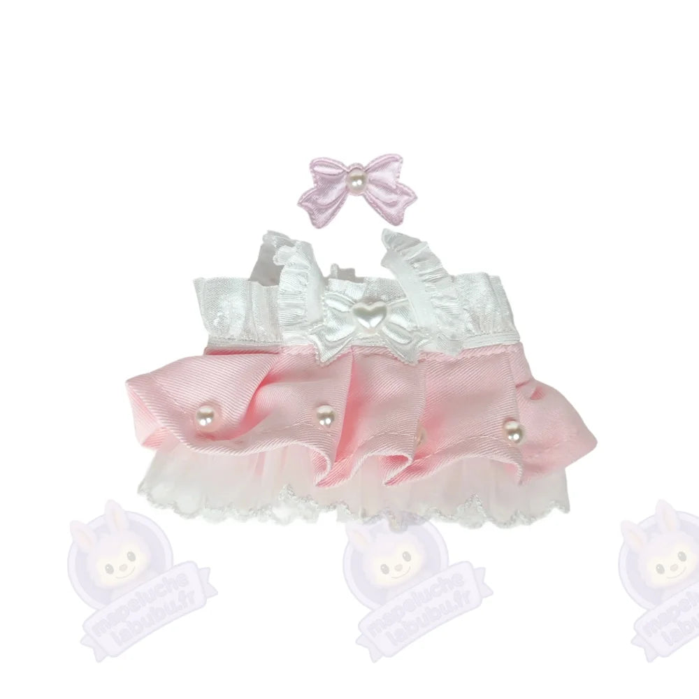 Tenue de princesse labubu accessoires 17 cm-MaPelucheLabubu.fr | Adoptez votre Labubu : Peluches et Figurines Uniques