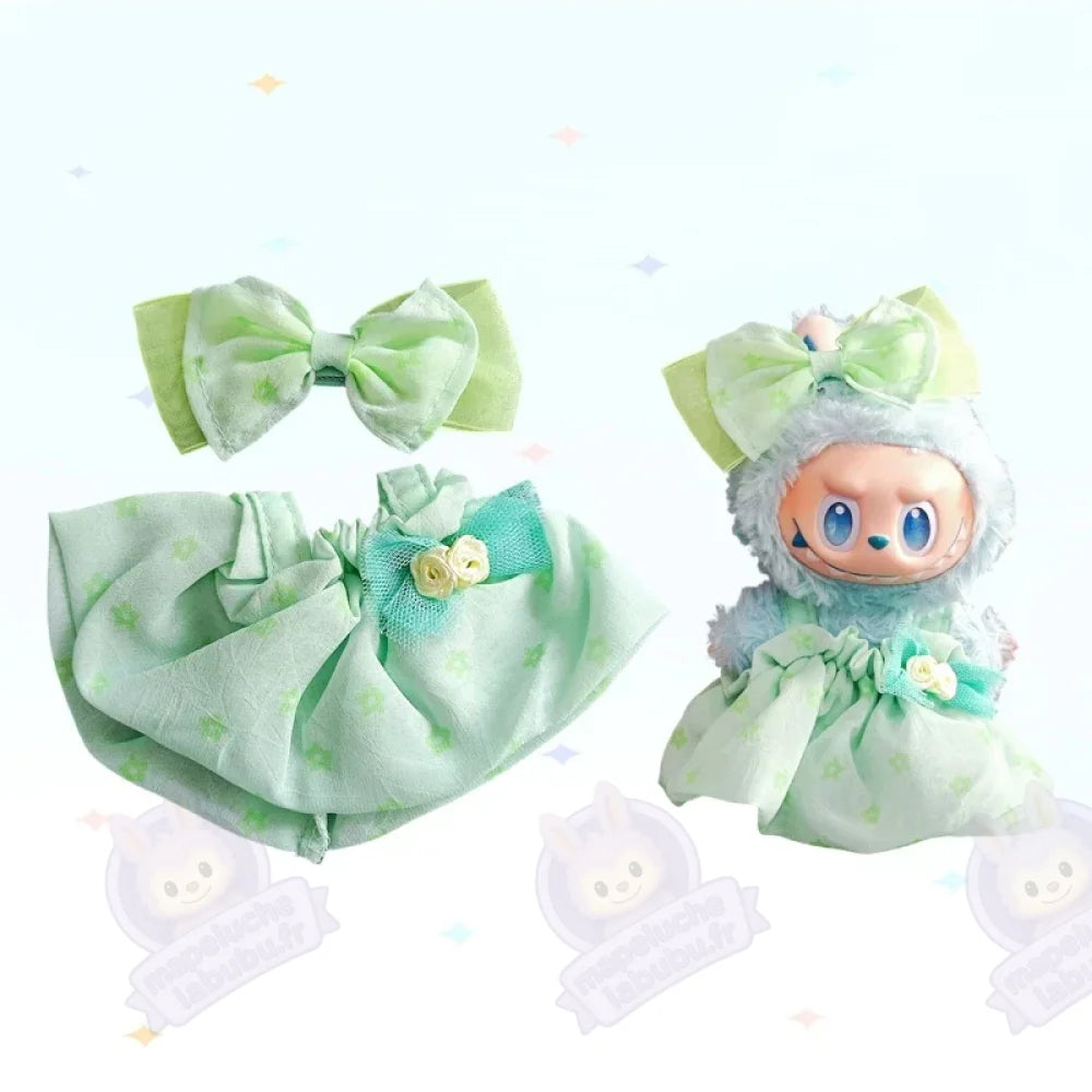 Tenue de princesse labubu accessoires 17 cm-MaPelucheLabubu.fr | Adoptez votre Labubu : Peluches et Figurines Uniques