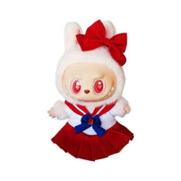 Uniforme rouge pour Labubu-MaPelucheLabubu.fr | Adoptez votre Labubu : Peluches et Figurines Uniques
