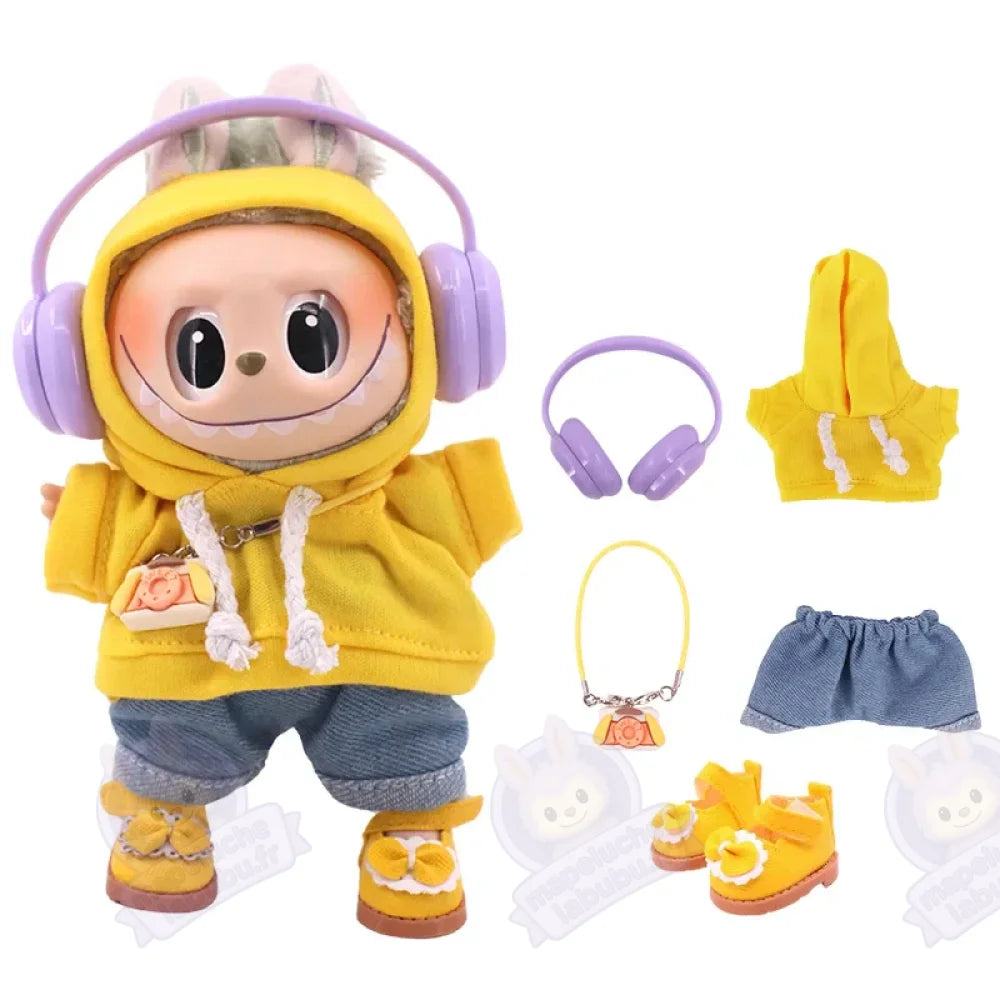 Vêtement pour labubu rose-MaPelucheLabubu.fr | Adoptez votre Labubu : Peluches et Figurines Uniques