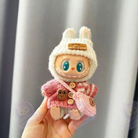 Vêtement en laine labubu series - modèle 3 / no doll - MaPelucheLabubu.fr | Adoptez votre Labubu : Peluches et Figurines Uniques