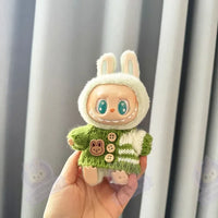 Vêtement en laine labubu series - modèle 4 / no doll - MaPelucheLabubu.fr | Adoptez votre Labubu : Peluches et Figurines Uniques