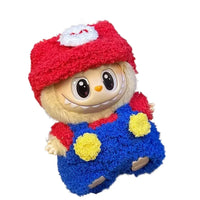 Vêtement de Mario pour Labubu-MaPelucheLabubu.fr | Adoptez votre Labubu : Peluches et Figurines Uniques