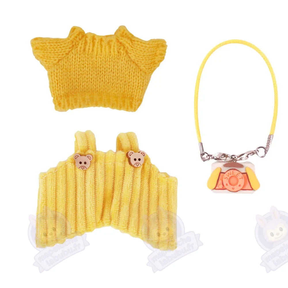 Vêtements et accessoires pour labubu-MaPelucheLabubu.fr | Adoptez votre Labubu : Peluches et Figurines Uniques