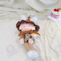 Vêtements labubu magicien séries - modèle Marron - MaPelucheLabubu.fr | Adoptez votre Labubu : Peluches et Figurines Uniques