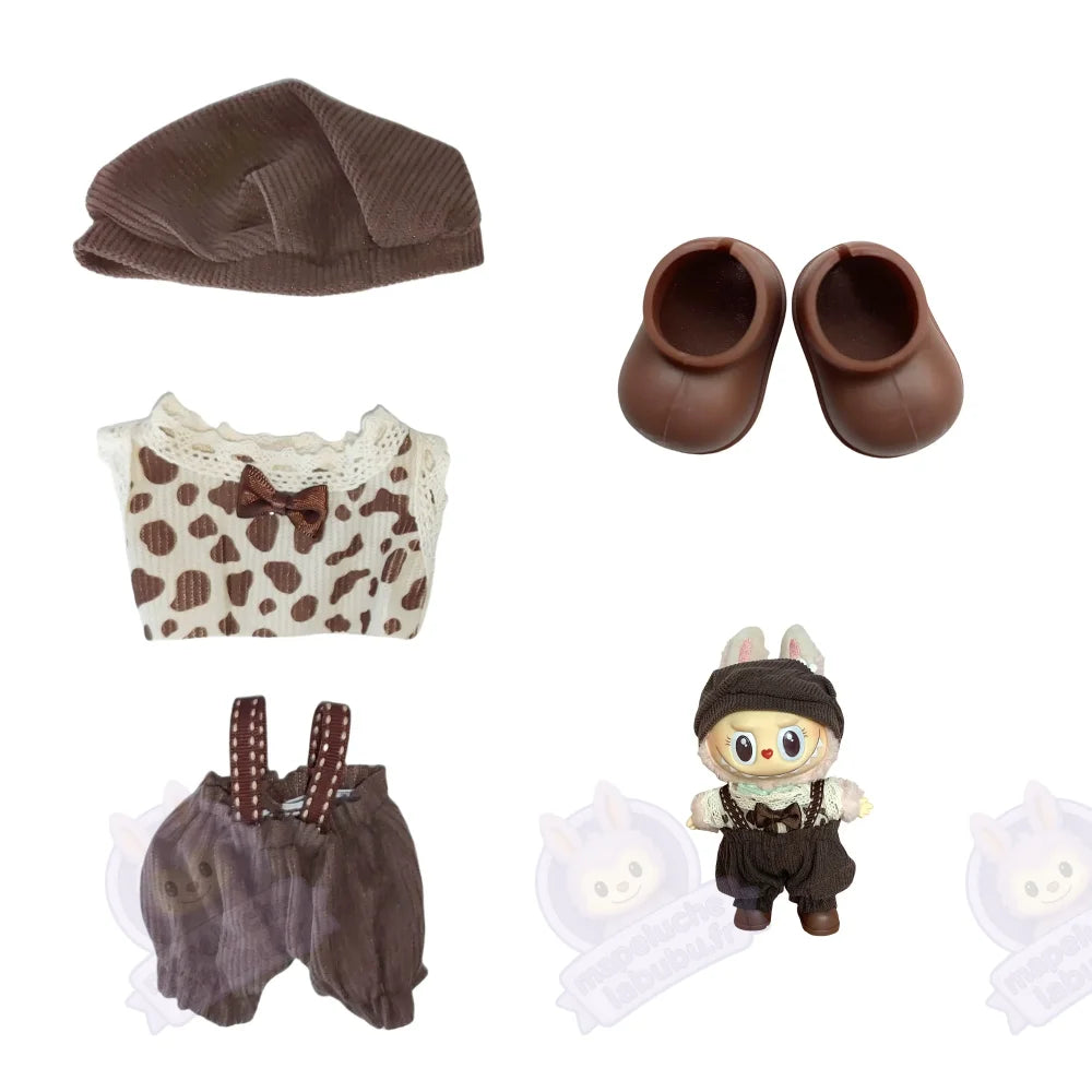 Vêtements pour labubu vert-MaPelucheLabubu.fr | Adoptez votre Labubu : Peluches et Figurines Uniques