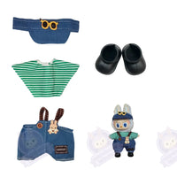 Vêtements pour labubu vert - modèle 9 / 15-17cm doll use - MaPelucheLabubu.fr | Adoptez votre Labubu : Peluches et Figurines Uniques