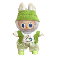 Vêtements pour labubu vert-MaPelucheLabubu.fr | Adoptez votre Labubu : Peluches et Figurines Uniques