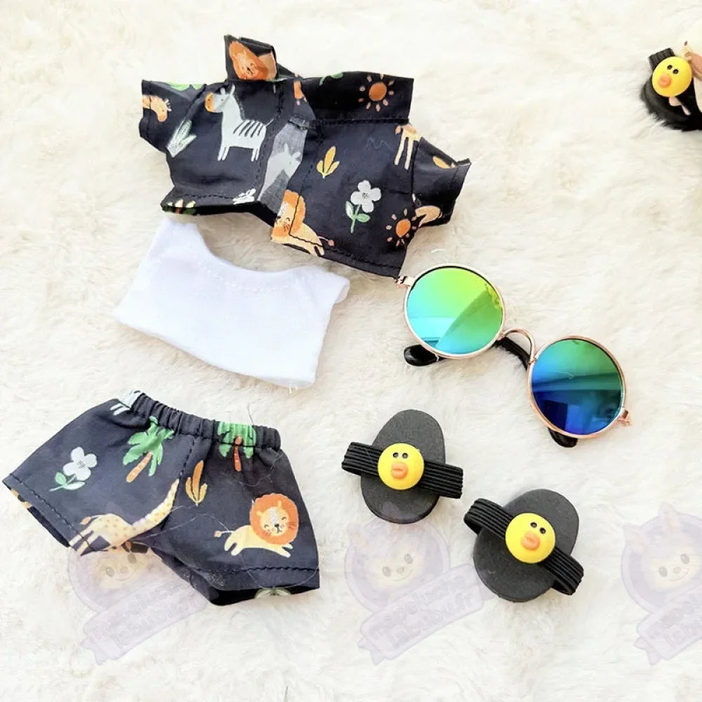 Vêtements de plage labubu-MaPelucheLabubu.fr | Adoptez votre Labubu : Peluches et Figurines Uniques