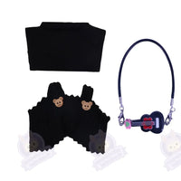 Vêtements tricoté rouge pour labubu - modèle XM2168XM2165XM2410 - MaPelucheLabubu.fr | Adoptez votre Labubu : Peluches et Figurines Uniques