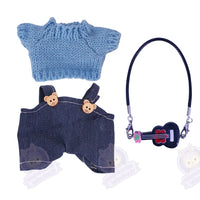 Vêtements tricoté rouge pour labubu - modèle xm2437xm2199xm2410 - MaPelucheLabubu.fr | Adoptez votre Labubu : Peluches et Figurines Uniques